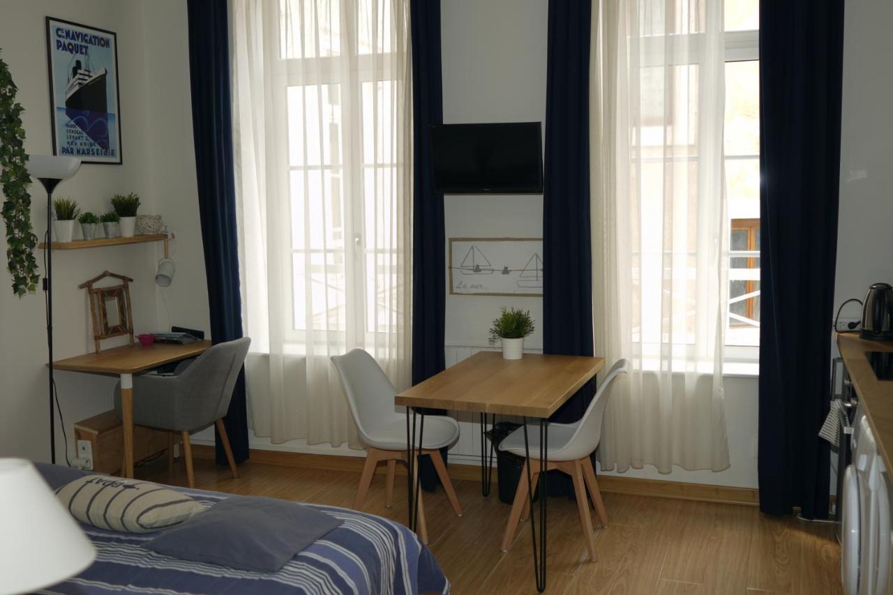 Studio Cosy Idealement Situe Et Bien Equipe Apartment Boulogne-sur-Mer Luaran gambar